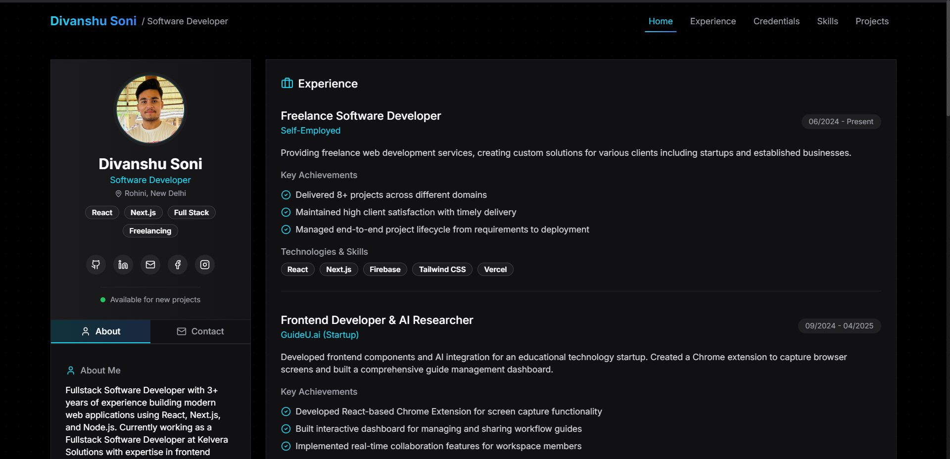 Divanshu Soni | Full-Stack Software Deve...